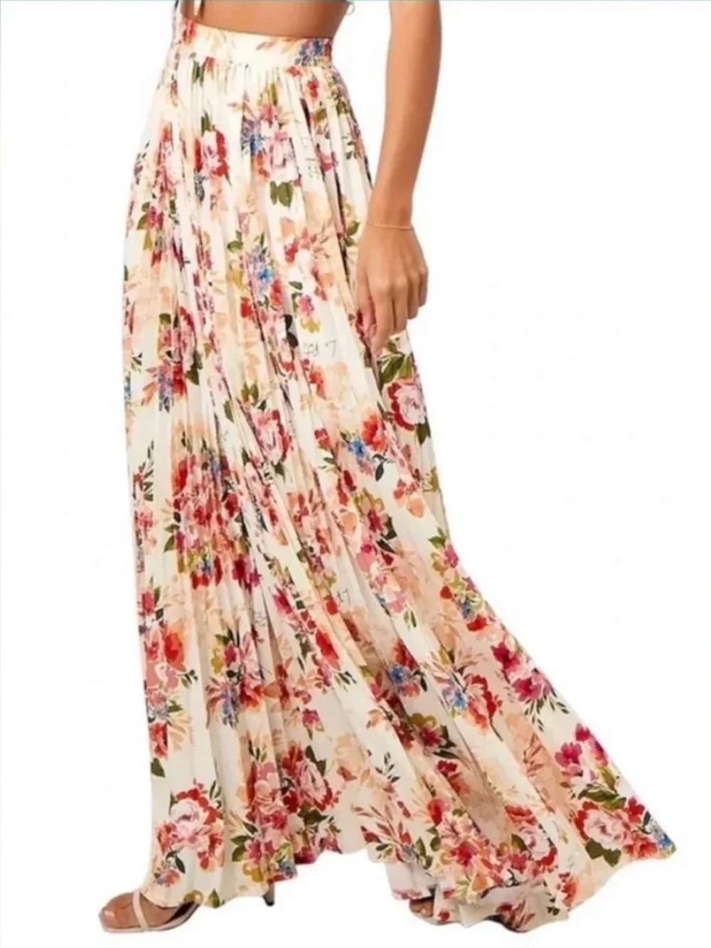 NWT La Porte Floral XS Skirt (part of Maxi Set)